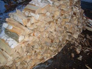 дрова березовые колотые